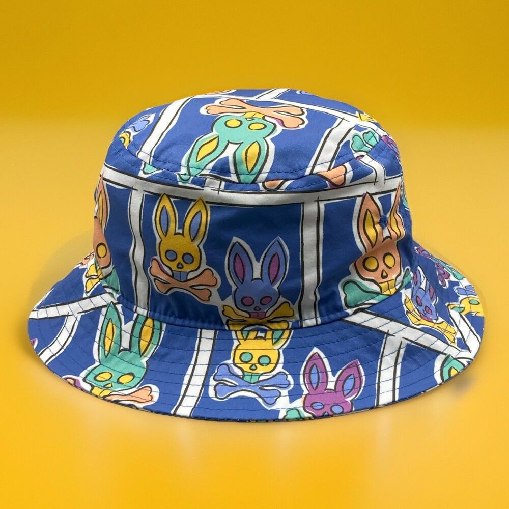 Psycho Bunny Black James Bunny In A Box Bucket Hat